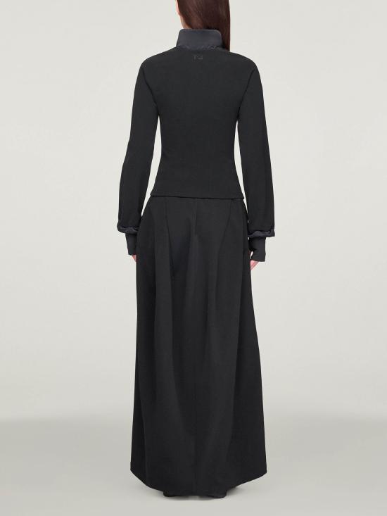 25FW 와이쓰리 롱 스커트 MJX2293 Black - Y-3