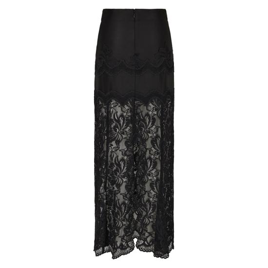 26SS 파코라반 롱 스커트 26PJJU021 PA0170 P001 BLACK - PACO RABANNE