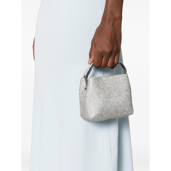 26SS 컬트 가이아 토트백 TH2545P42104 SOLENE MIN CLEAR SILVER - CULT GAIA