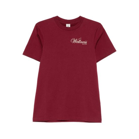 26SS 스포티앤리치 반팔 티셔츠 TO04362083RE MERLO RED