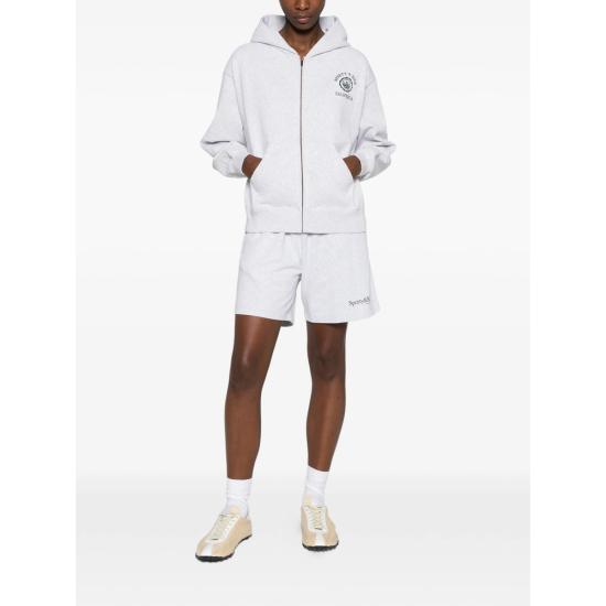 26SS 스포티앤리치 후드 티셔츠 ST08862508GY HEGRA GREY - SPORTY & RICH