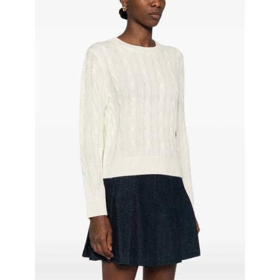 26SS 스포티앤리치 스웨터 WS06665302WH ECRU - SPORTY & RICH