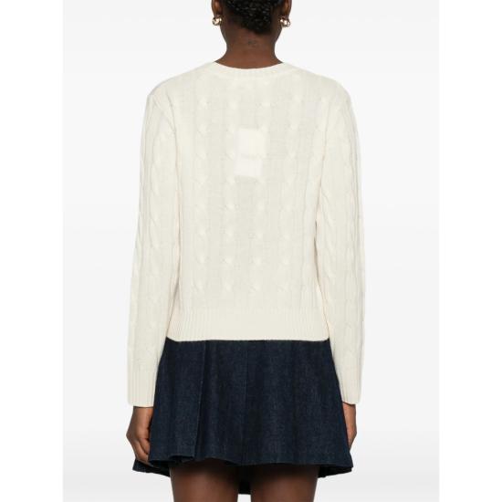 26SS 스포티앤리치 스웨터 WS06665302WH ECRU - SPORTY & RICH