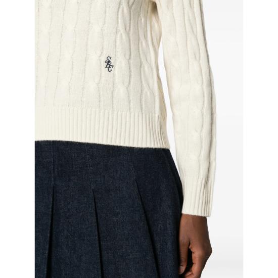 26SS 스포티앤리치 스웨터 WS06665302WH ECRU - SPORTY & RICH