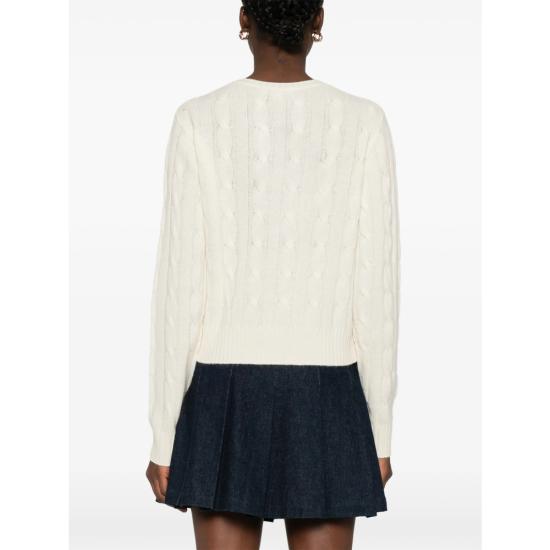 26SS 스포티앤리치 가디건 CA00365302WH ECRU WHITE - SPORTY & RICH