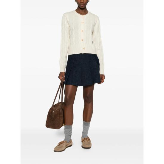 26SS 스포티앤리치 가디건 CA00365302WH ECRU WHITE - SPORTY & RICH