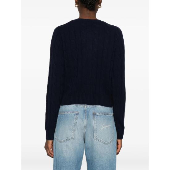 26SS 스포티앤리치 가디건 CA00365302BL DKNAV BLUE - SPORTY & RICH