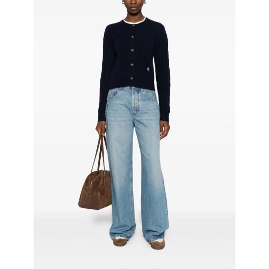 26SS 스포티앤리치 가디건 CA00365302BL DKNAV BLUE - SPORTY & RICH