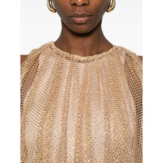 26SS 스포트막스 민소매 티셔츠 SPXNODO 064 003 NEUTRALS - SPORTMAX