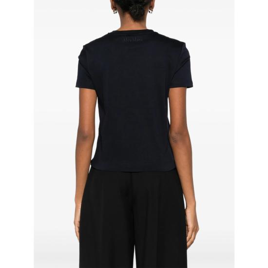 26SS 막스마라 반팔 티셔츠 MXPDONATA 244 002 BLUE - MAX MARA