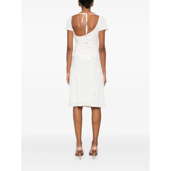 26SS 서 더 레이블 미디 스커트 SIR425 3002 PAIVO NEUTRALS - SIR. THE LABEL