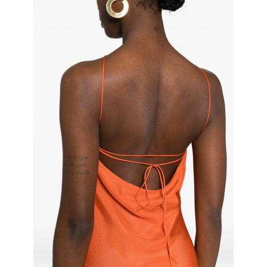 26SS 서 더 레이블 숏 원피스 SIR425 1080 TASPL ORANGE - SIR. THE LABEL