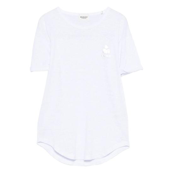 26SS 이자벨마랑에뚜왈 반팔 티셔츠 A1N10E TS0315FB 20WH WHITE