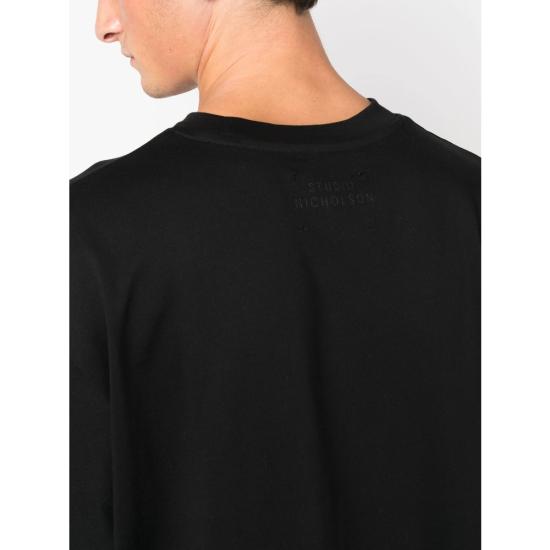 26SS 스튜디오 니콜슨 반팔 티셔츠 SNM 1066 LAY BLACK - STUDIO NICHOLSON