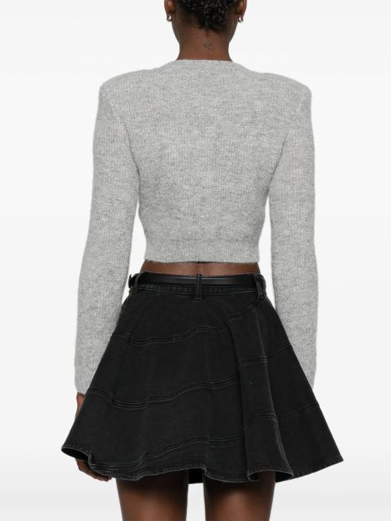 26SS 셀프 포트레이트 가디건 RS26123CBGR GREY Grey - SELF PORTRAIT