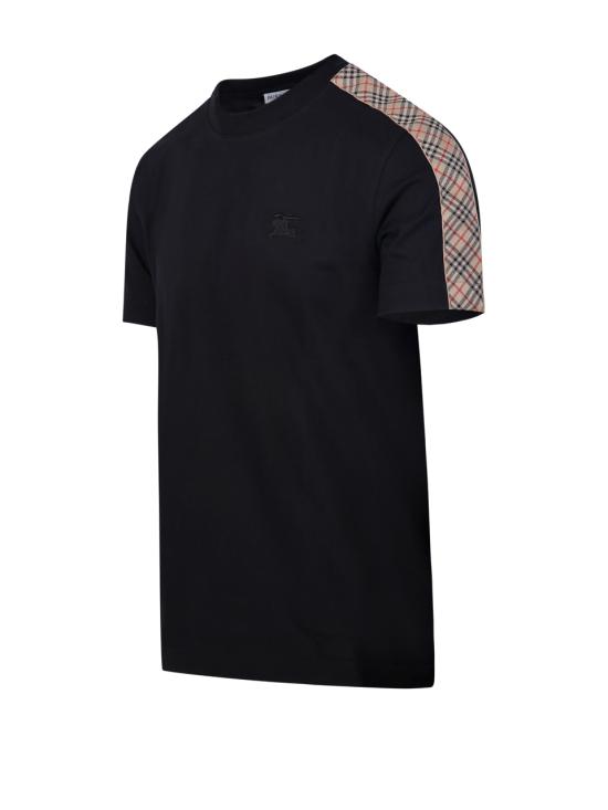 25FW 버버리 반팔 티셔츠 8106248 A1189 BLACK - BURBERRY