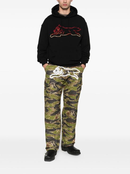 26SS 아이스크림 후드 티셔츠 IC25488 BLACK Black - ICECREAM