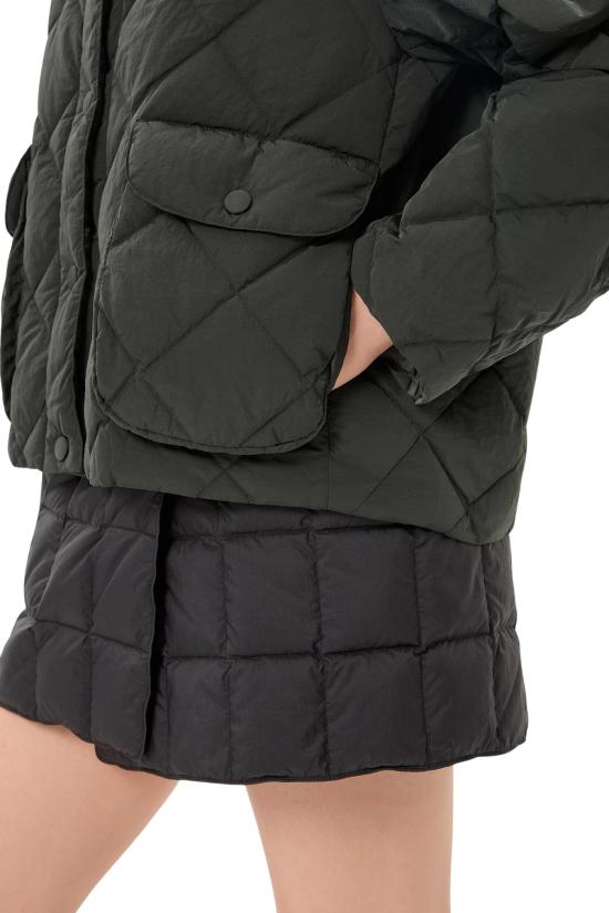 25FW 옌키옌키 숏패딩 BLAZE JACKET ENNIO KHAKI - IENKI IENKI