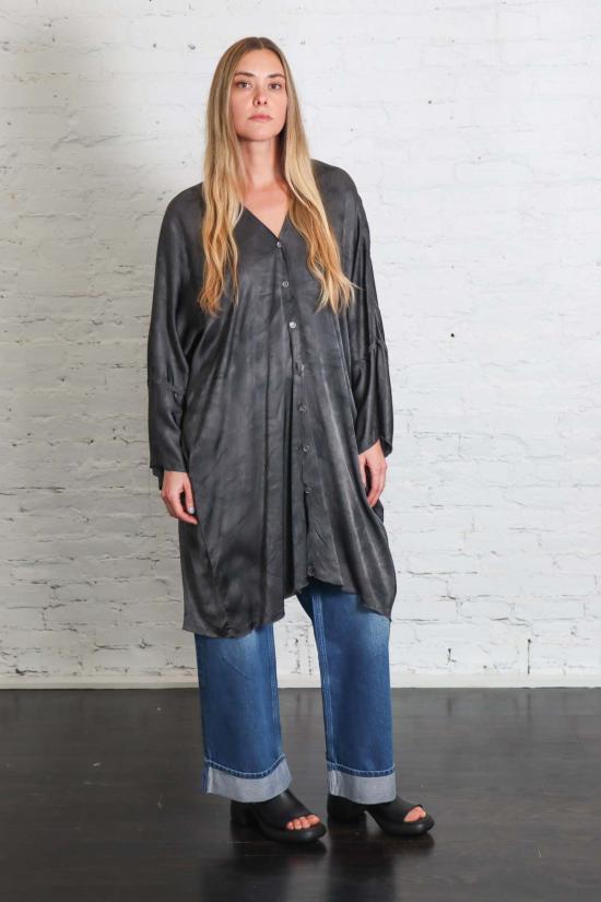  산크타무에르테 라운지 웨어 산타무에르테 기모노 미디 - SANCTAMUERTE