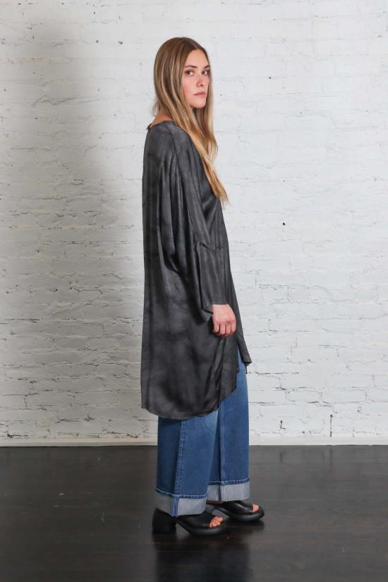  산크타무에르테 라운지 웨어 산타무에르테 기모노 미디 - SANCTAMUERTE