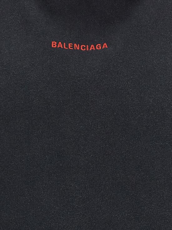 25FW 발렌시아가 미디엄 핏 후드 티셔츠 767877TTVJ28483 - BALENCIAGA