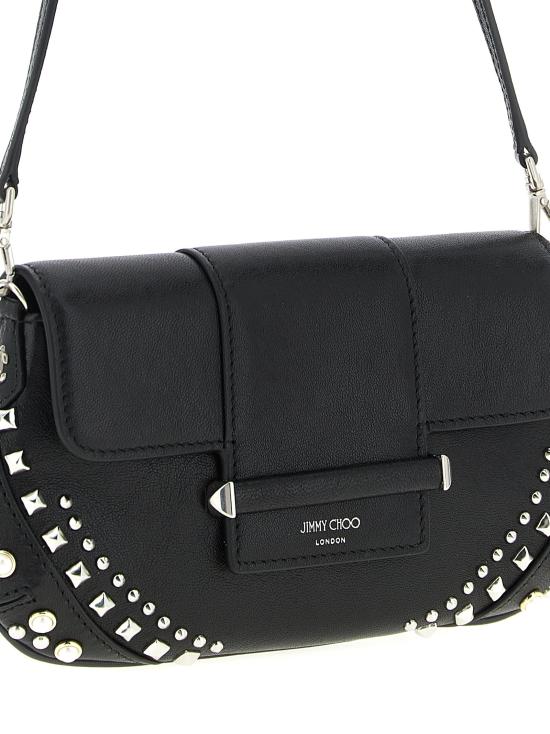 26SS 지미추 지갑 BARWALLETCHAINQXBBLACKIVORYANTIQUESILVER - JIMMY CHOO