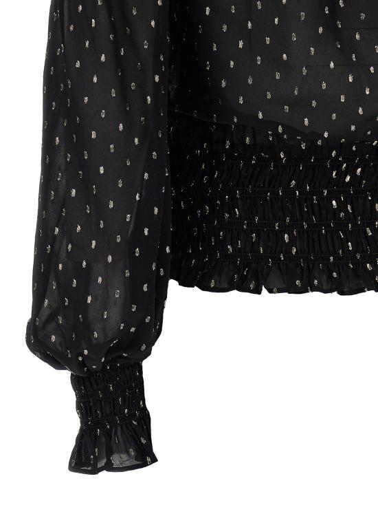 26SS 셀프 포트레이트 블라우스 RS26156TBBBLACK - SELF PORTRAIT