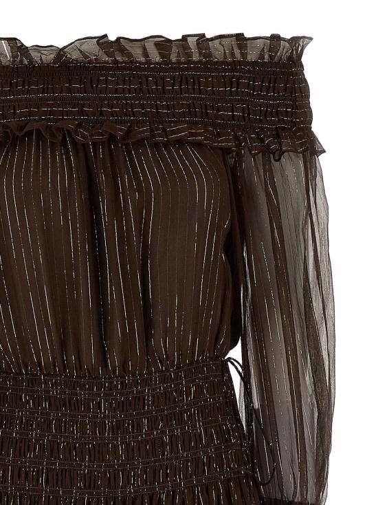 26SS 셀프 포트레이트 롱 원피스 RS26156XABRBROWN - SELF PORTRAIT