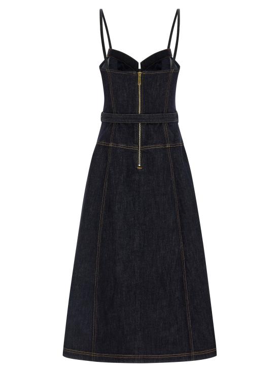 26SS 셀프 포트레이트 롱 원피스 RS26815MABLBLUE - SELF PORTRAIT