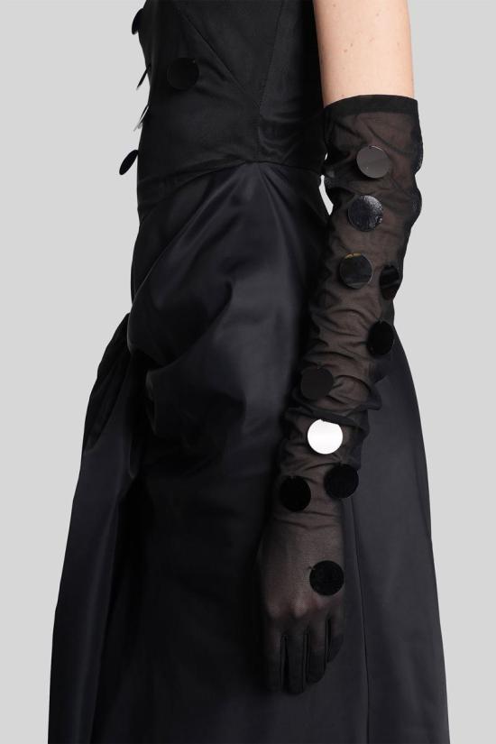 25FW 데이비드 코마 장갑 431944 AW25DKGLOVES03 Black - DAVID KOMA