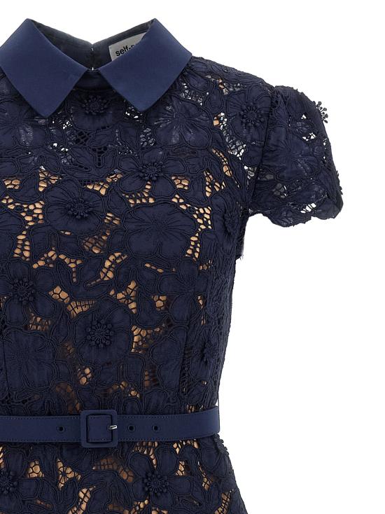 26SS 셀프 포트레이트 롱 원피스 RS26171MNNAVY - SELF PORTRAIT