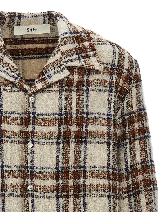 26SS 세퍼 긴팔 셔츠 PRESS26OJAIRIVERBENDCHECK - SEFR