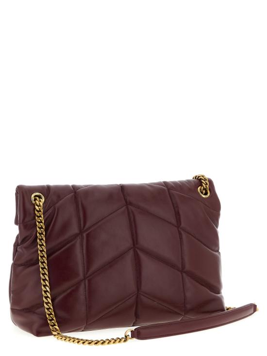 25FW 생로랑 루루 푸퍼 미디움 숄더백 577475AAFE16593 - SAINT LAURENT