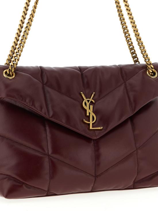 25FW 생로랑 루루 푸퍼 미디움 숄더백 577475AAFE16593 - SAINT LAURENT