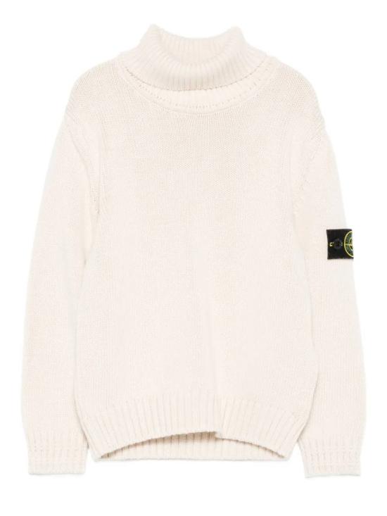 25FW [키즈] 스톤 아일랜드 니트/스웻셔츠 K2S165100018 S01A2 V0099 Beige