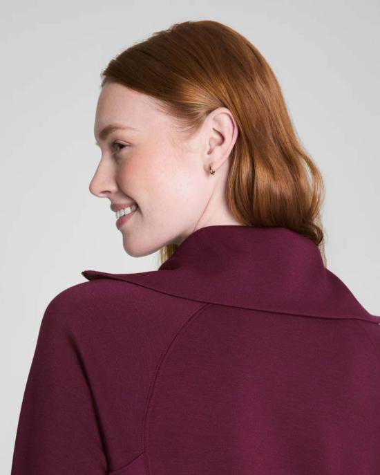  Spanx 셔츠 스팽스 Ae 하프 지퍼 - SPANX