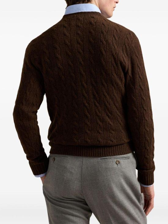 25FW 폴로 랄프로렌 긴팔 티셔츠 710876762 029 BROWN - POLO RALPH LAUREN
