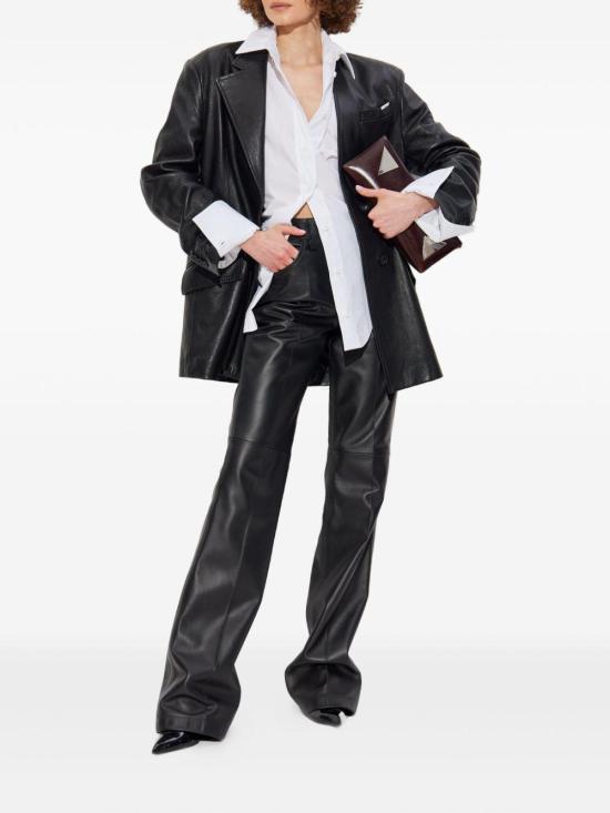 25FW 디 아티코 가죽 자켓 251WCG00084LBT137AA LBT137AA 100 BLACK - THE ATTICO