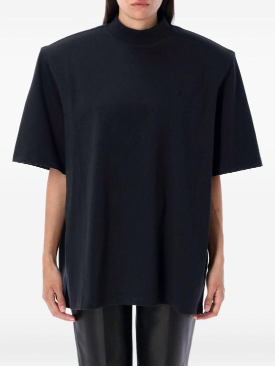 25FW 디 아티코 반팔 티셔츠 251WCT00173JJJ025AA 237 BLACK - THE ATTICO