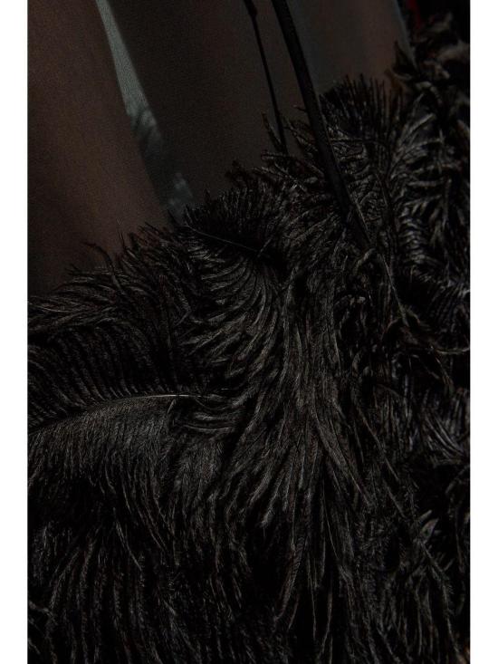 25FW 디 아티코 스커트 250WCS00264PAA085RA 100 BLACK - THE ATTICO