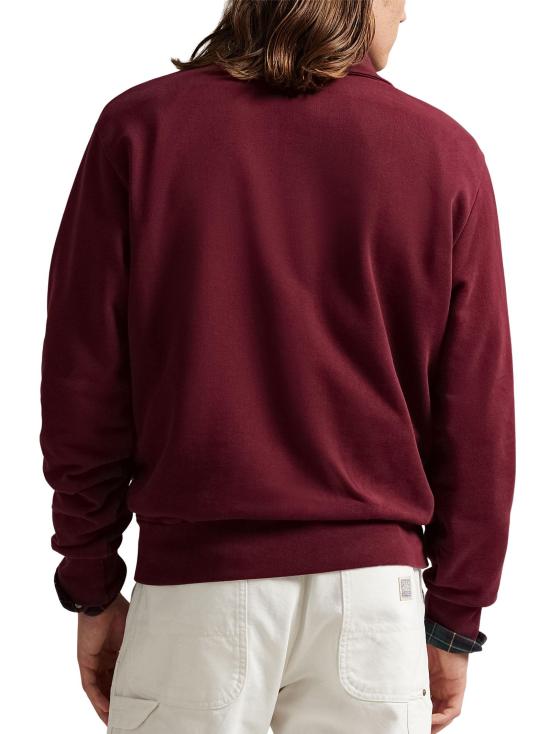25FW 폴로 랄프로렌 폴로 티셔츠 710951755 007 BORDEAUX - POLO RALPH LAUREN