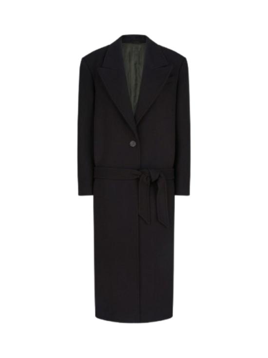 25FW 디 아티코 코트 251WCC00084WWV058AA 100 BLACK