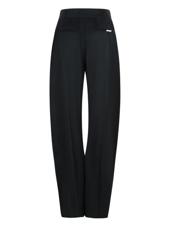 25FW 디 아티코 스트레이트 팬츠 251WCP00102WWW065AA 100 BLACK - THE ATTICO