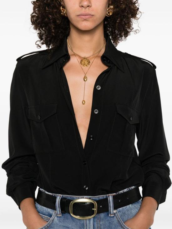 25FW 톰포드 셔츠 CA3310FAX1521 LB999 BLACK - TOMFORD