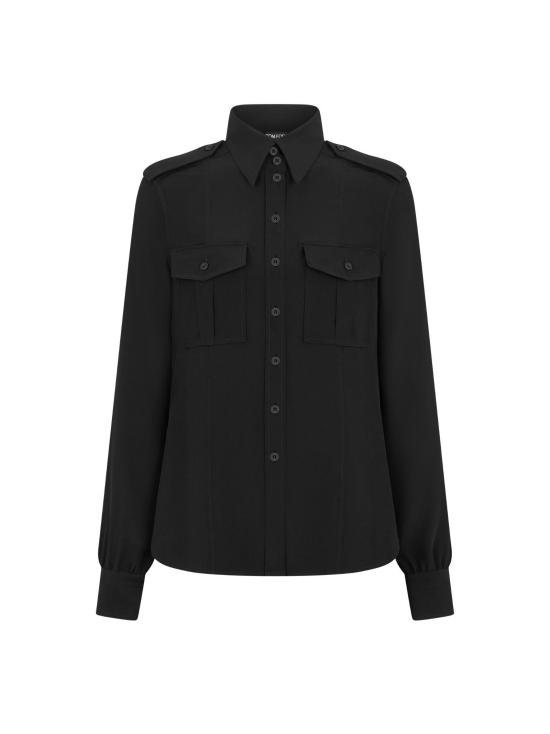 25FW 톰포드 셔츠 CA3310FAX1521 LB999 BLACK