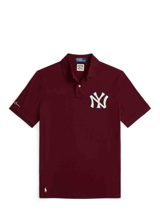 25FW 폴로 랄프로렌 폴로 티셔츠 710967425 008 BORDEAUX