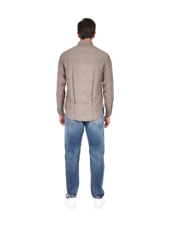 25FW 엠포리오 아르마니 셔츠 EM004178AF21288 F1043 BEIGE - EMPORIO ARMANI