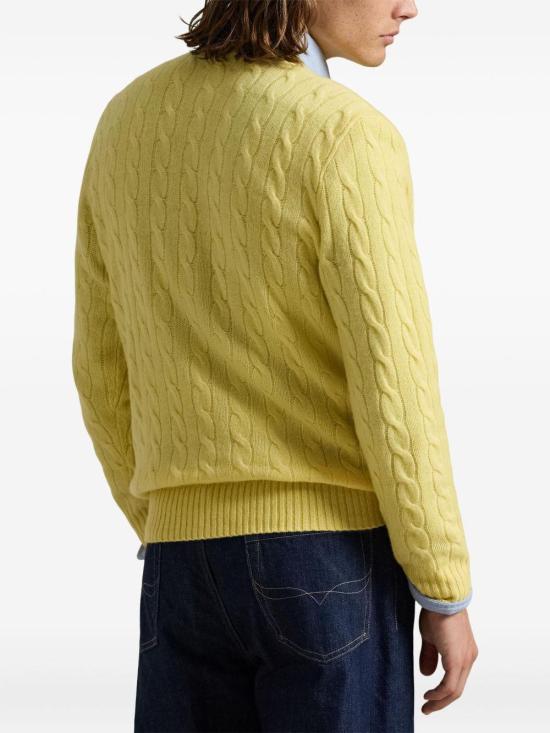 25FW 폴로 랄프로렌 긴팔 티셔츠 710876762 030 YELLOW - POLO RALPH LAUREN