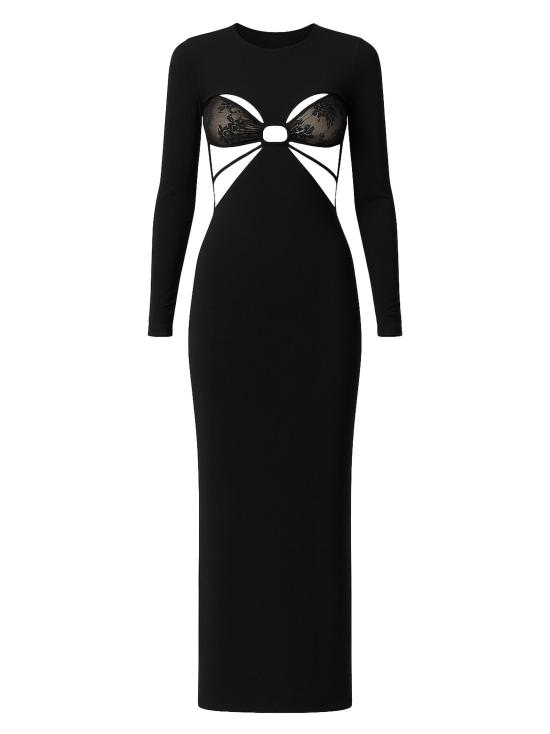 25FW 아마주인 원피스 11DHEUDB DEEPBLACK