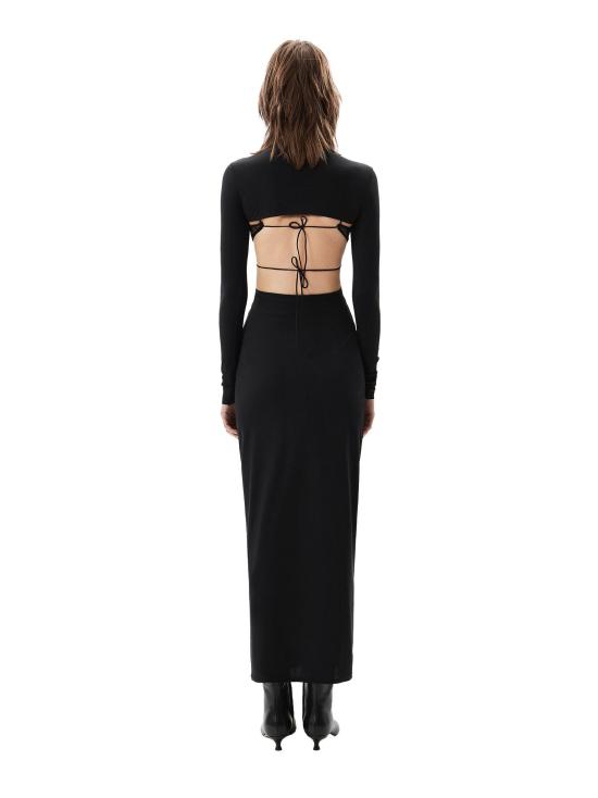 25FW 아마주인 원피스 11DHEUDB DEEPBLACK - AMAZUIN